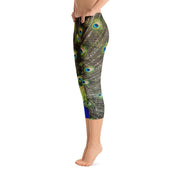 Peacock 2 Capri Leggings - 57 Peaks